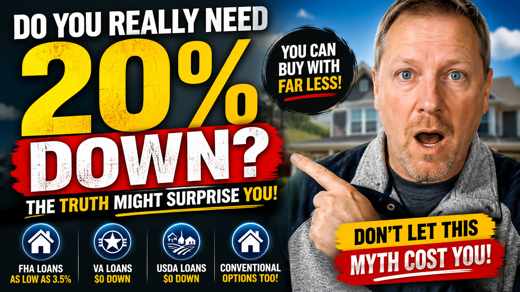 Do You Need 20% Down to Buy a Home? Down Payment Myth Explained